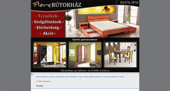 Desktop Screenshot of fiorebutor.hu